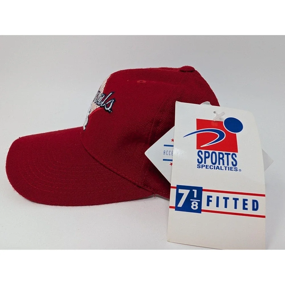 St. Louis Cardinals Hat Cap Fitted Mens 7 1/8 MLB Baseball Sports Specialties